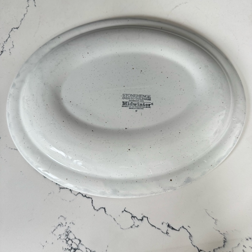 Stonehenge Wedgewood Midwinter Wild Oats Serving Platter Made in England - Picture 2 of 4